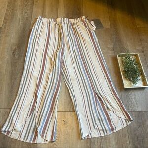Royalty For Me Multicolor Striped Pants women’s XL